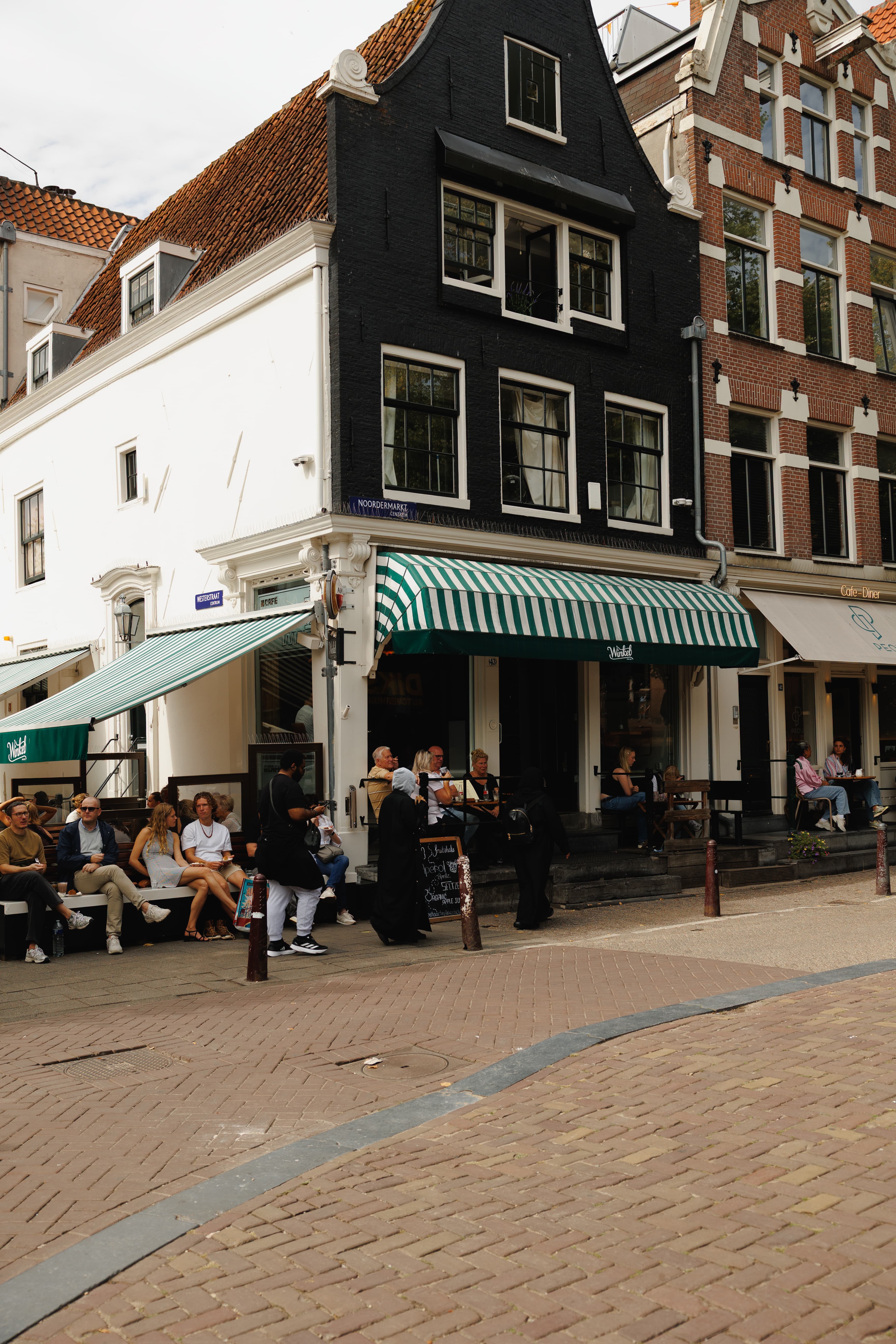 Bairro Jordaan em Amsterdã